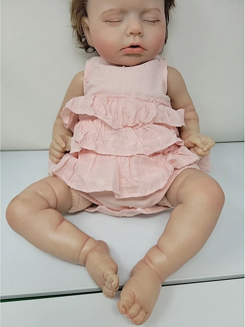 Ping Lau Reborn Baby Doll, Ray By Ping Lie, 20230520, 22 Inches